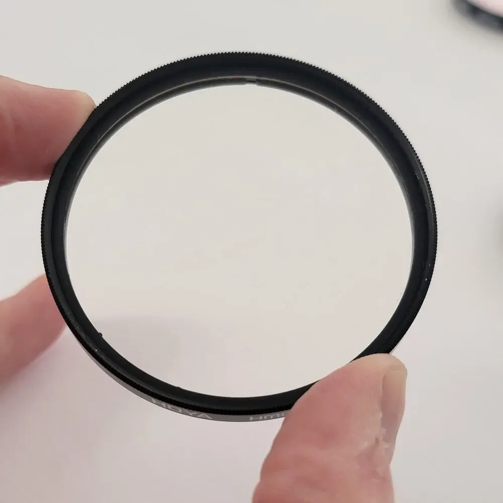 Hoya HMC UV[0] 55mm Lens UV Filter Black Japan DSLR Camera Protection Lens